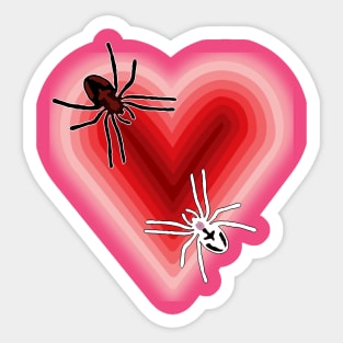 Spider vs Spider Sticker